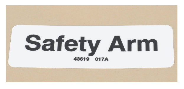 Genie Safety Arm Decal 43619GT