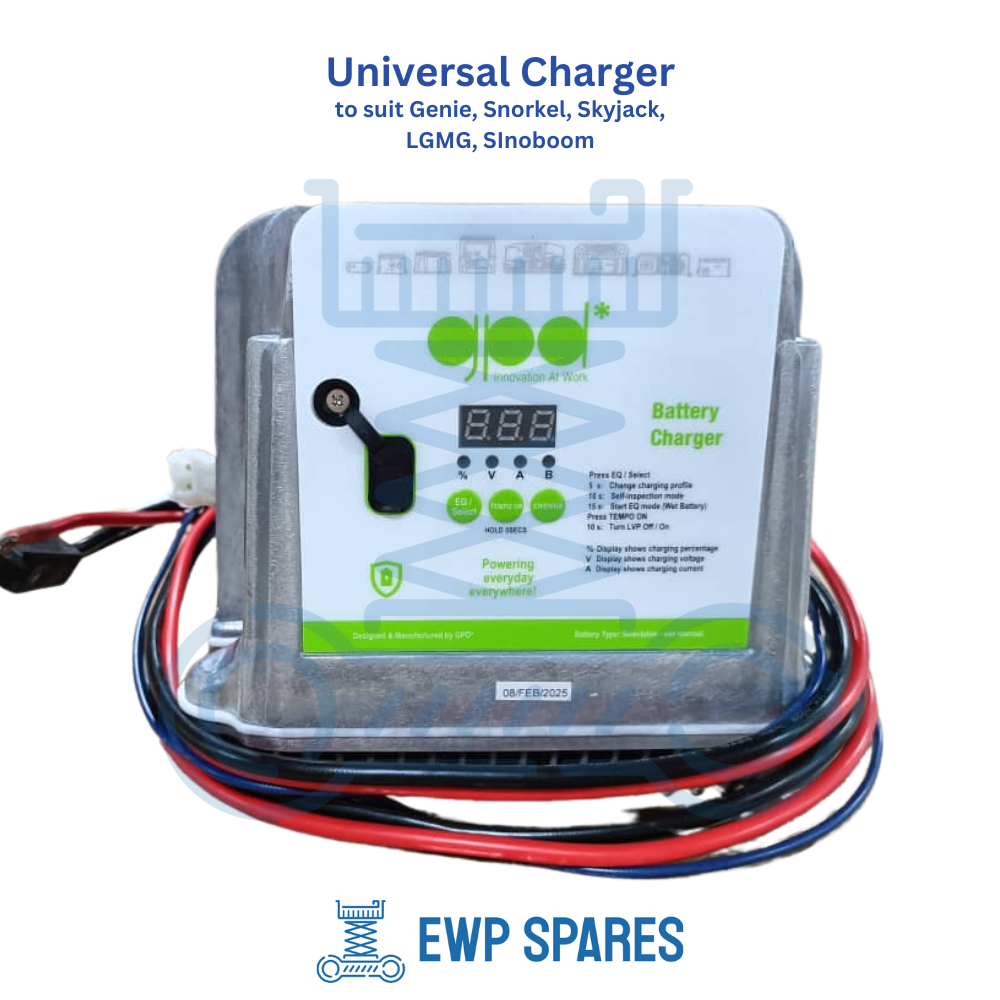 Universal 24V 750W Battery Charger for Genie Snorkel Skyjack LGMG Sinoboom