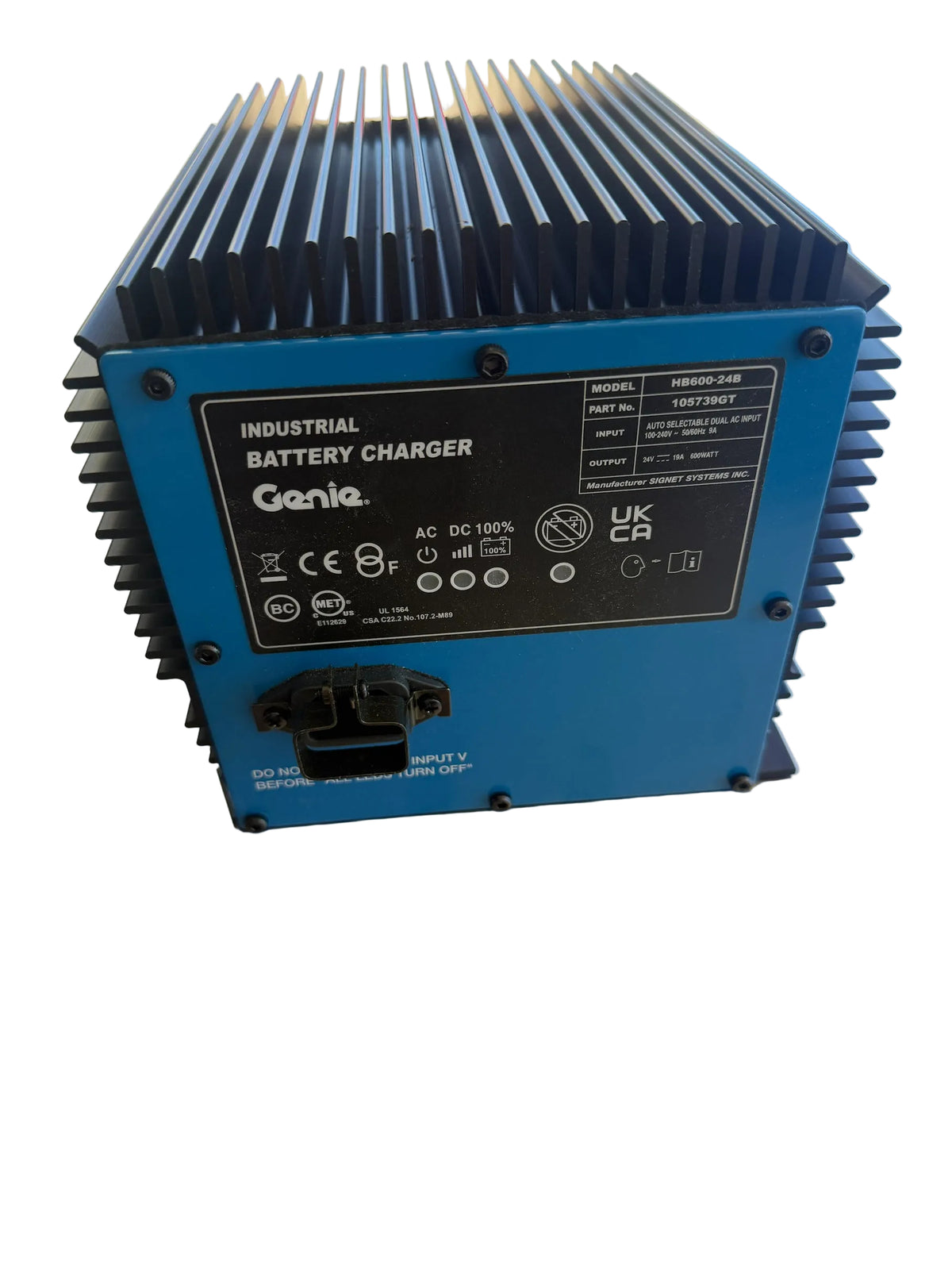 Genie Aftermarket 24v Charger 105739GT