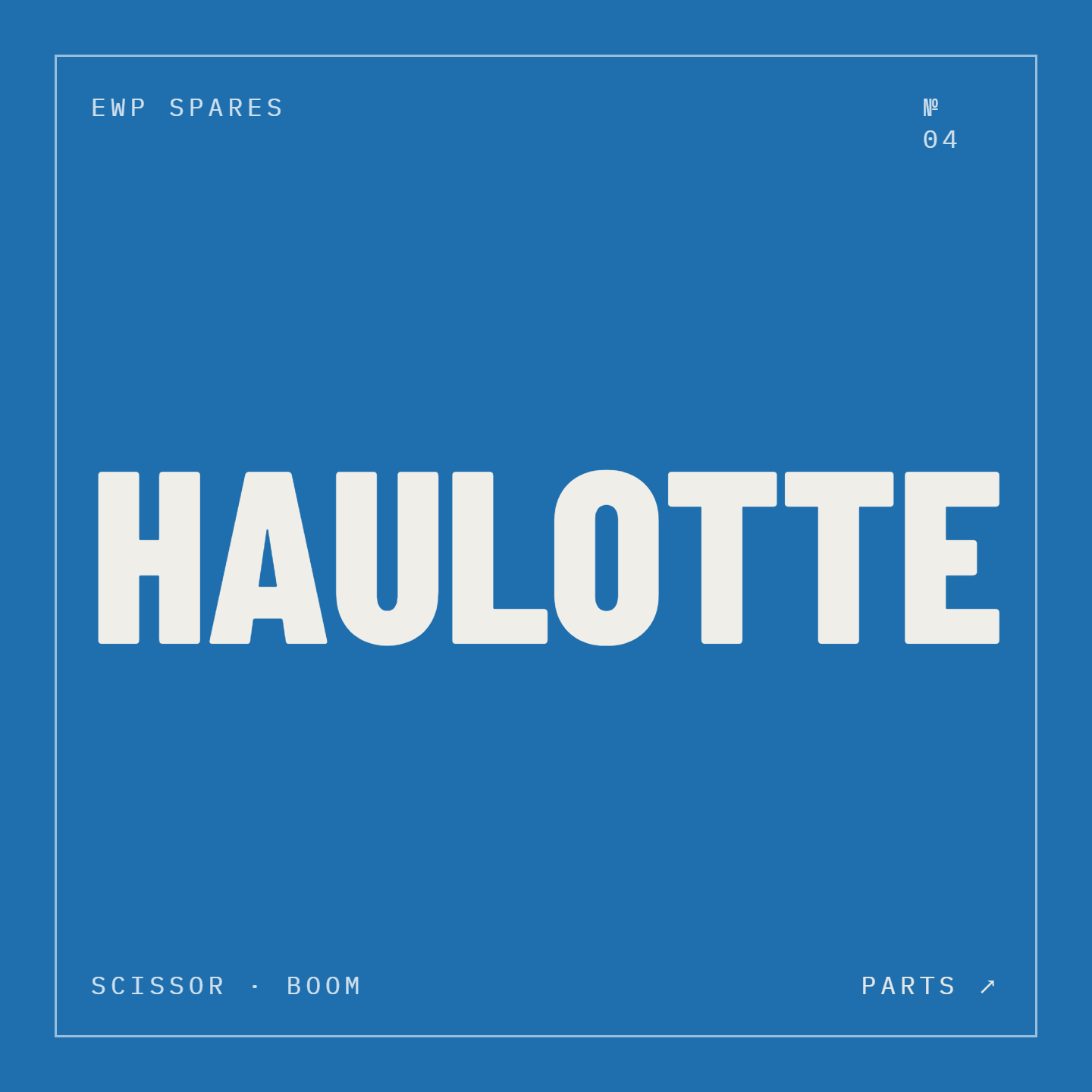 Haulotte OEM Parts
