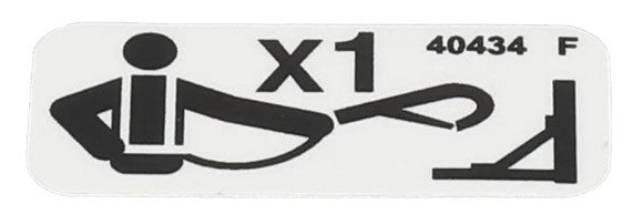 Genie Harness Decal 40434GT