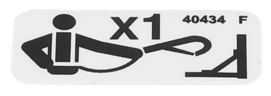 Genie Harness Decal 40434GT