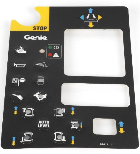 Genie RT controller Decal 82417GT