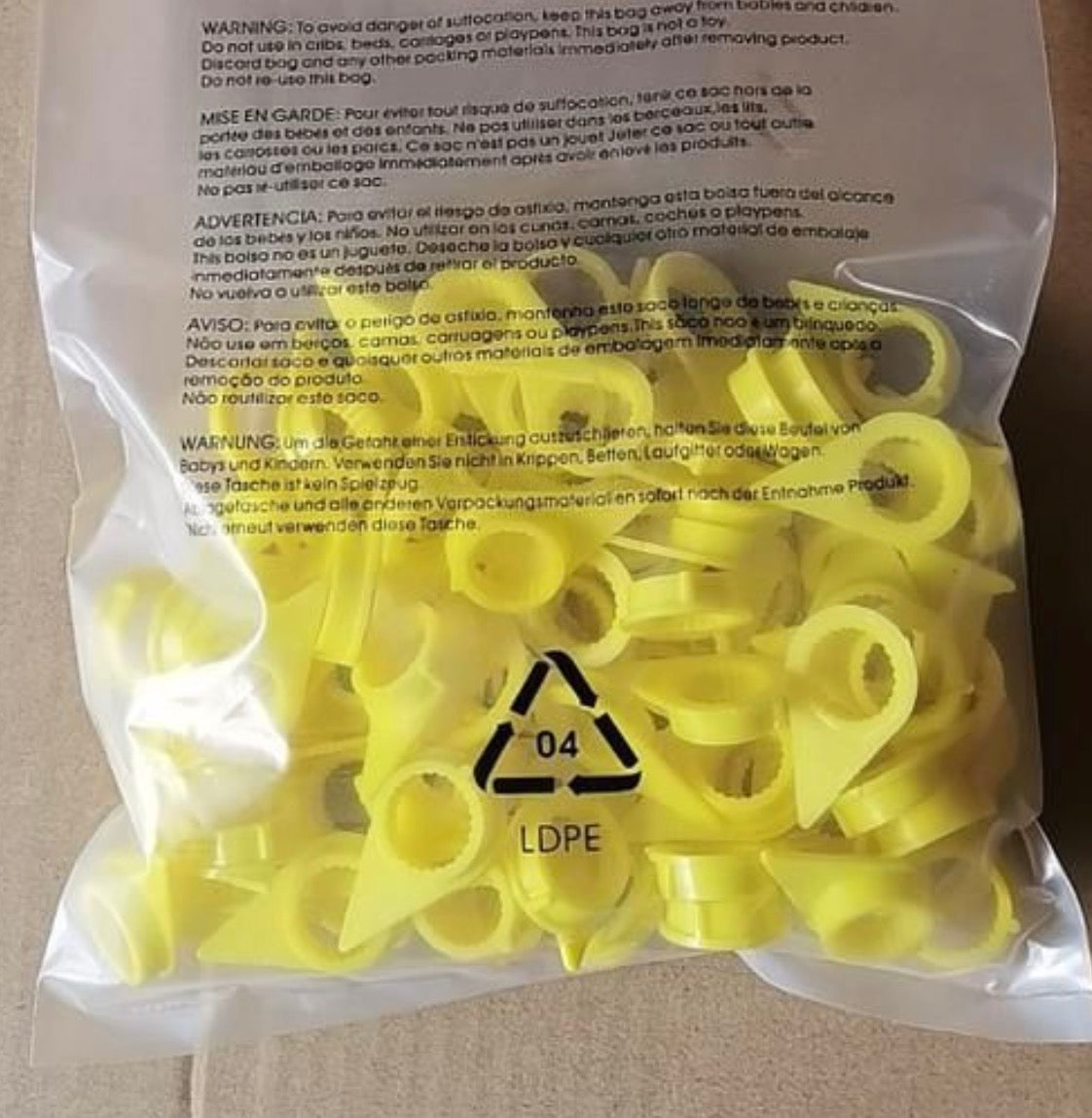 15mm - 16mm Wheel Nut Indicators pkt 100